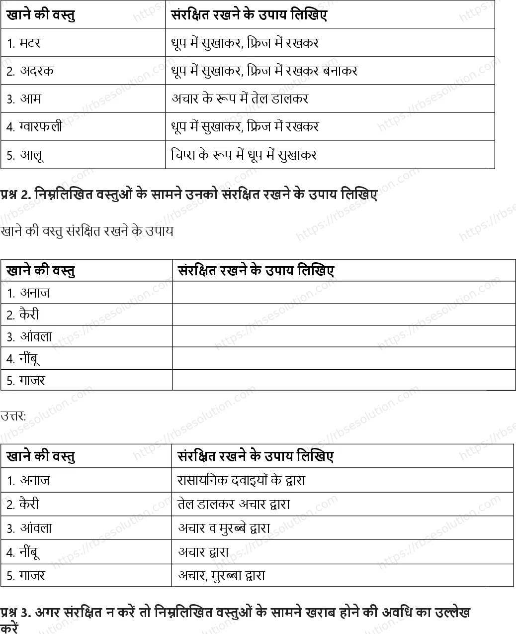 RBSE Class 5th पर्यावरण अध्ययन जब चाहें तब खाएँ Solutions 9